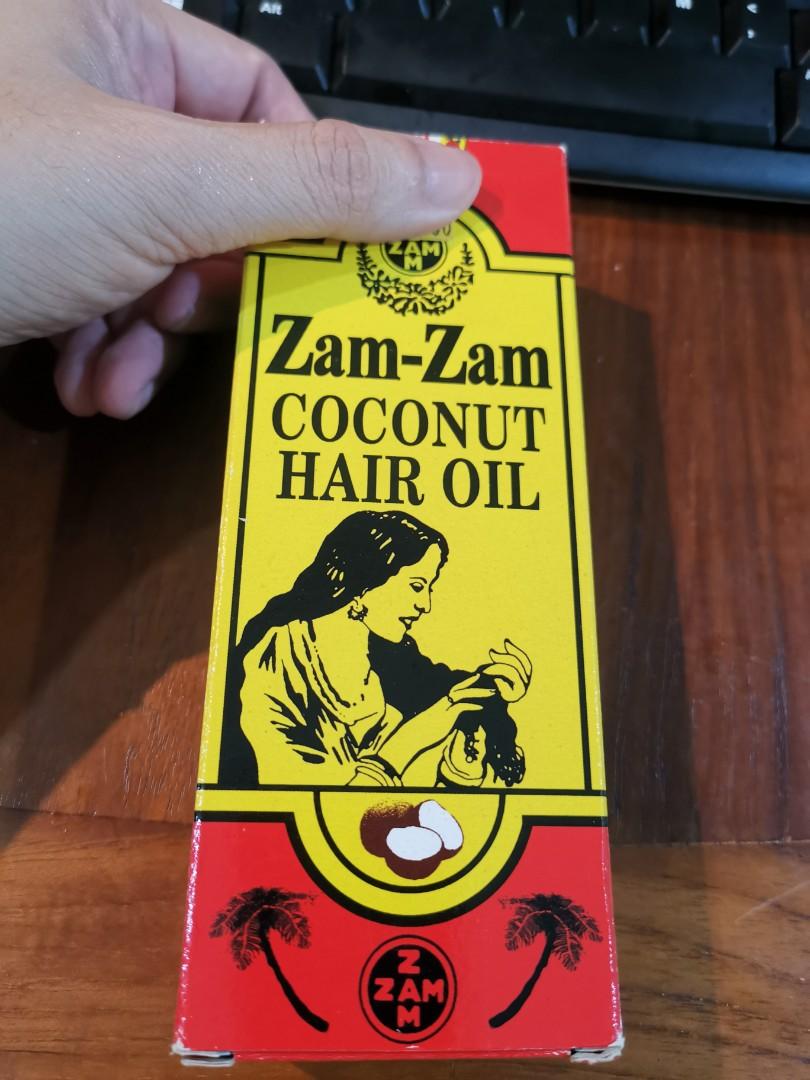 Zam Zam Coconut Hair Oil 115ml Zam Coconut Hair Oil Shopee Singapore