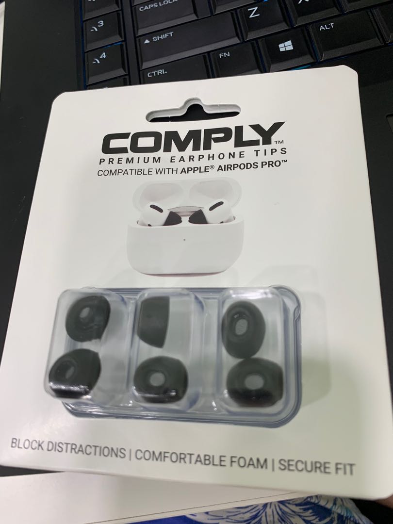 comply foam apple airpods pro 2.0 earbud tips