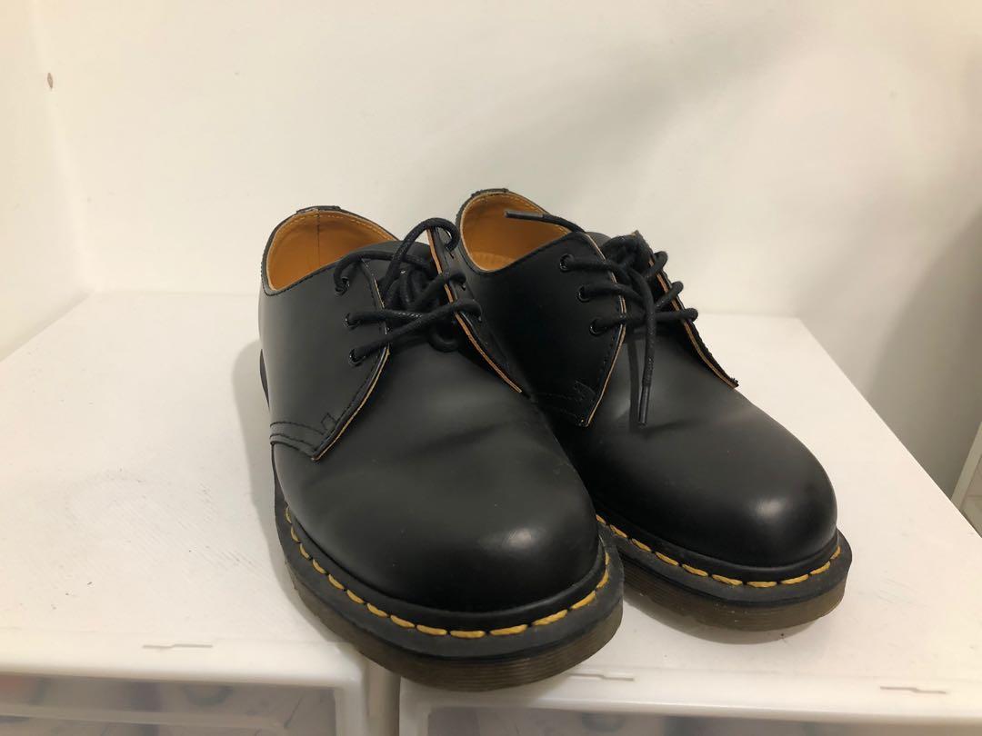 Zapatos: Zapatos Dr. Martens 1461 Black Smooth Unisex