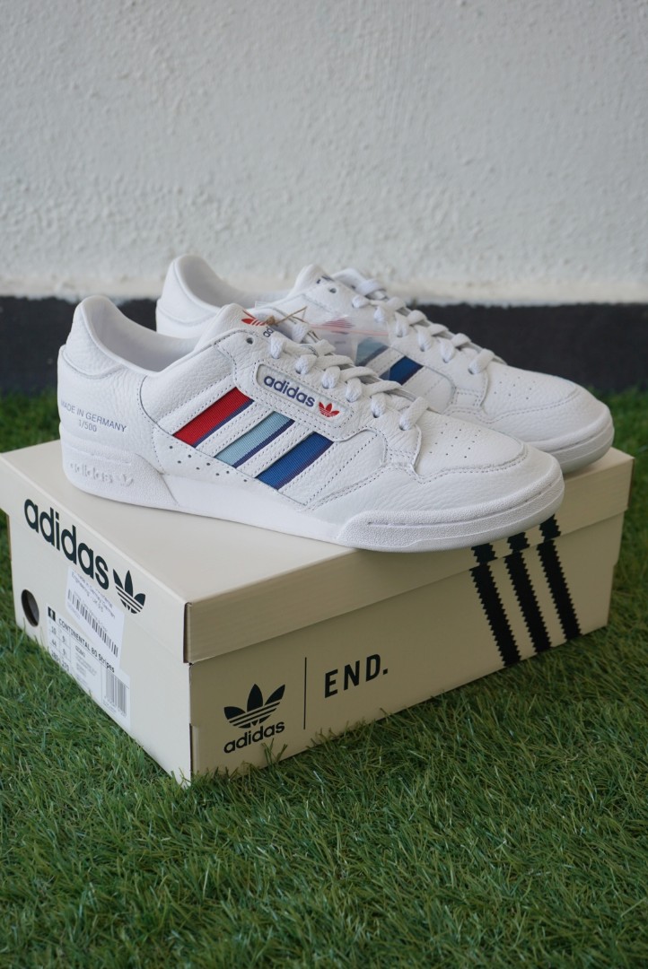 END. x adidas 80 Striped – Made in Germany Men's Fashion, Footwear, on Carousell