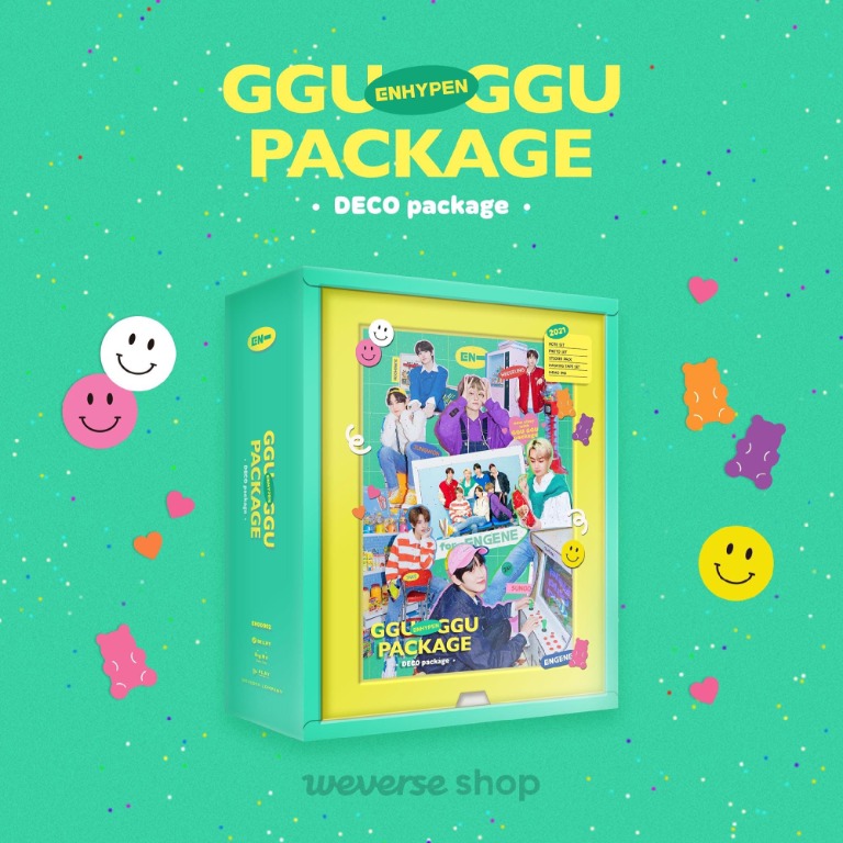 ENHYPEN GGU GGU PACKAGE DECO package - K-POP