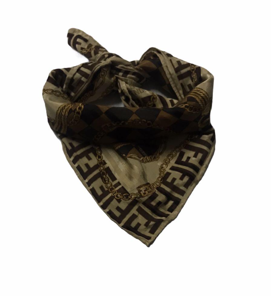 Fendi Roma scarf bandana Men s Fashion Watches Accessories