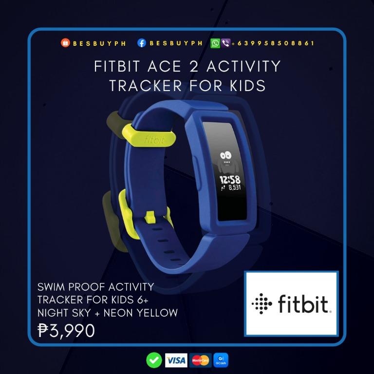Fitbit ace 2 swimming sales