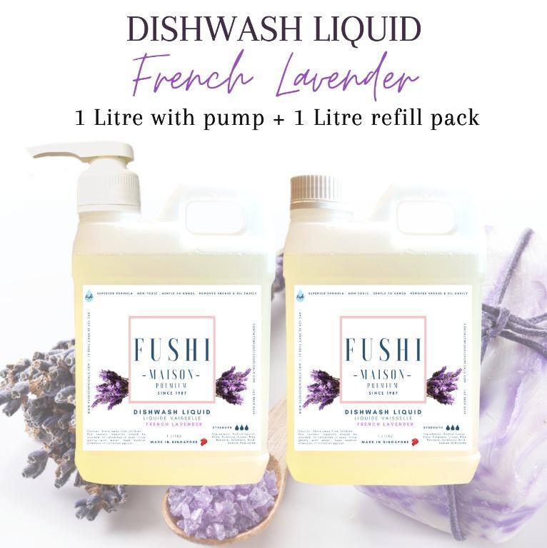 French Lavender Dishwashing Liquid 5L, TV & Home Appliances, Washing