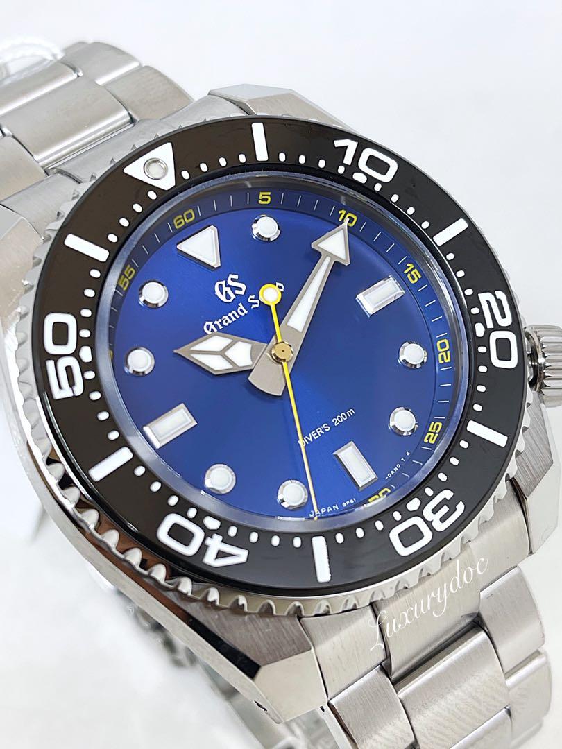  GRAND SEIKO SPORT COLLECTION QUARTZ 200M DIVER BLUE DIAL   WATCH SBGX337J SBGX337, Luxury, Watches on Carousell