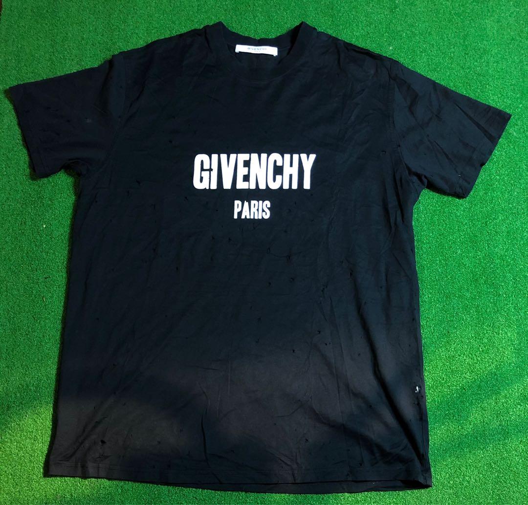 Givenchy destroyed tee online