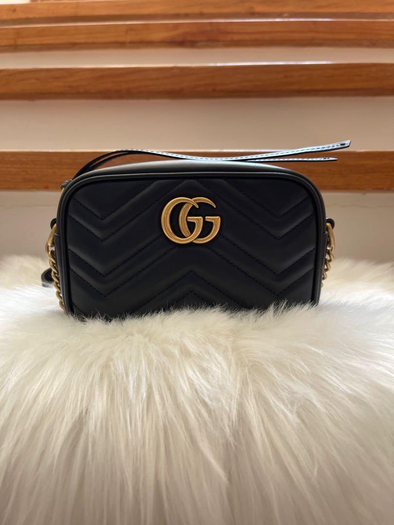 Gucci Marmont Camera Bag, Luxury, Bags & Wallets on Carousell