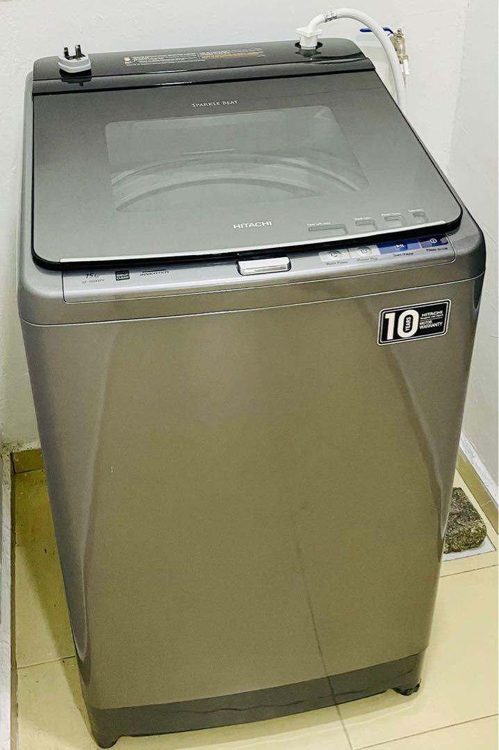 Hitachi Washing Machine Top Load 15kg Kitchen Appliances On Carousell