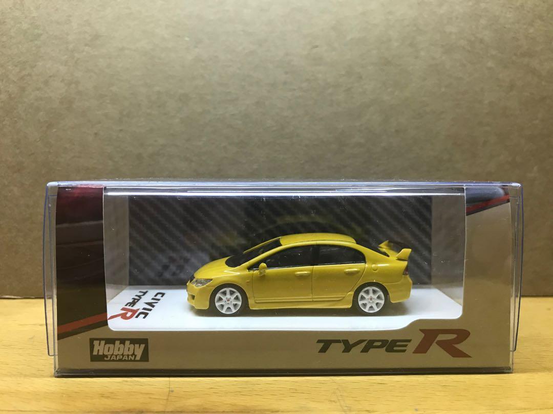 Hobby Japan 1 64 Honda Civic Type R Fd2 Sunlight Yellow 玩具 遊戲類 玩具 Carousell