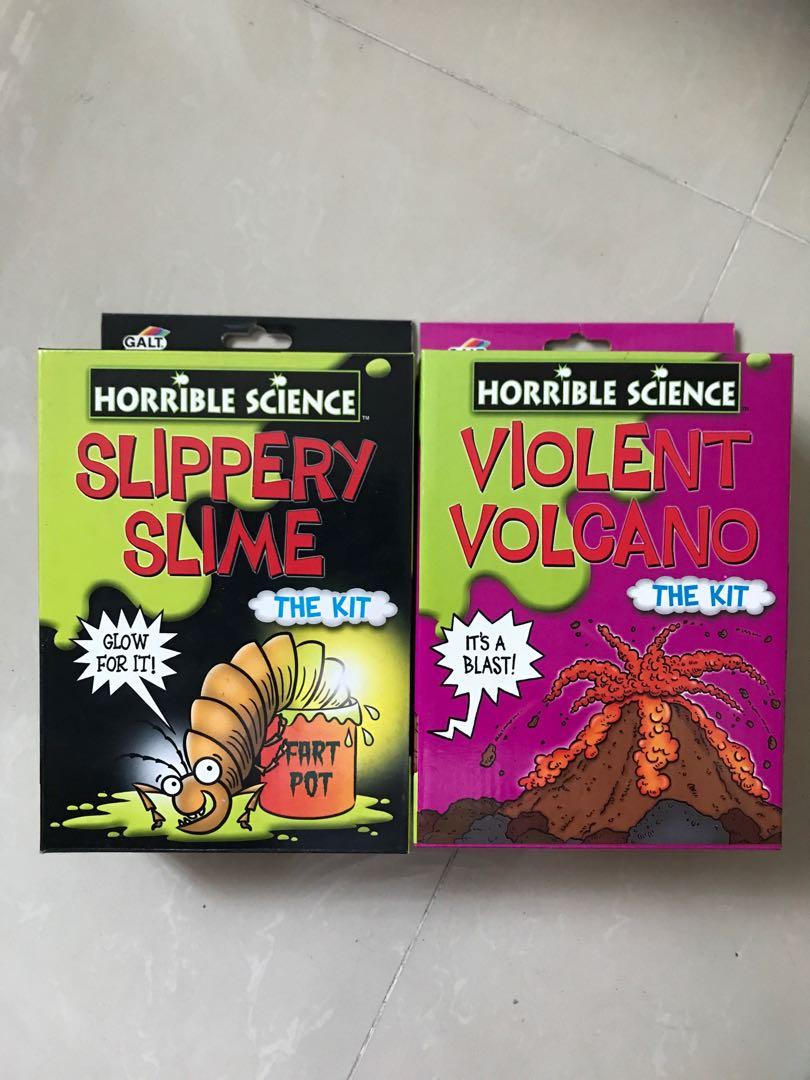 Horrible science violent store volcano