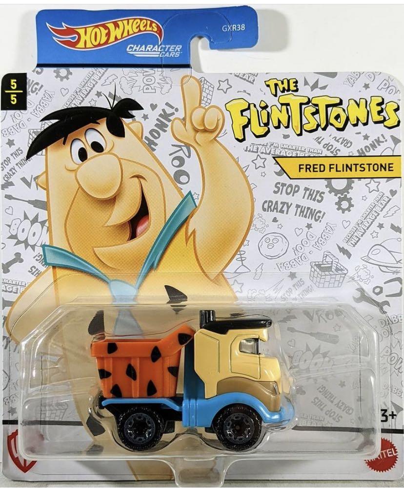 Hotwheels聰明笨伯The Flintstones車仔, 興趣及遊戲, 玩具& 遊戲類