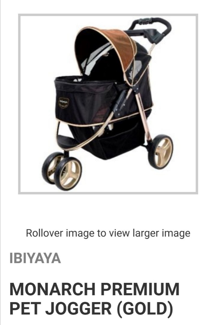 Ibiyaya Dog Stroller 3 wheels, Pet Supplies, Homes & Other Pet