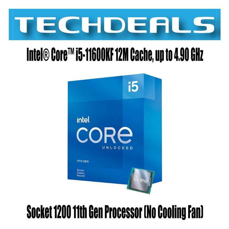 Intel® Core™ i5-11600KF 12M Cache, up to GHz Socket 1200 11th