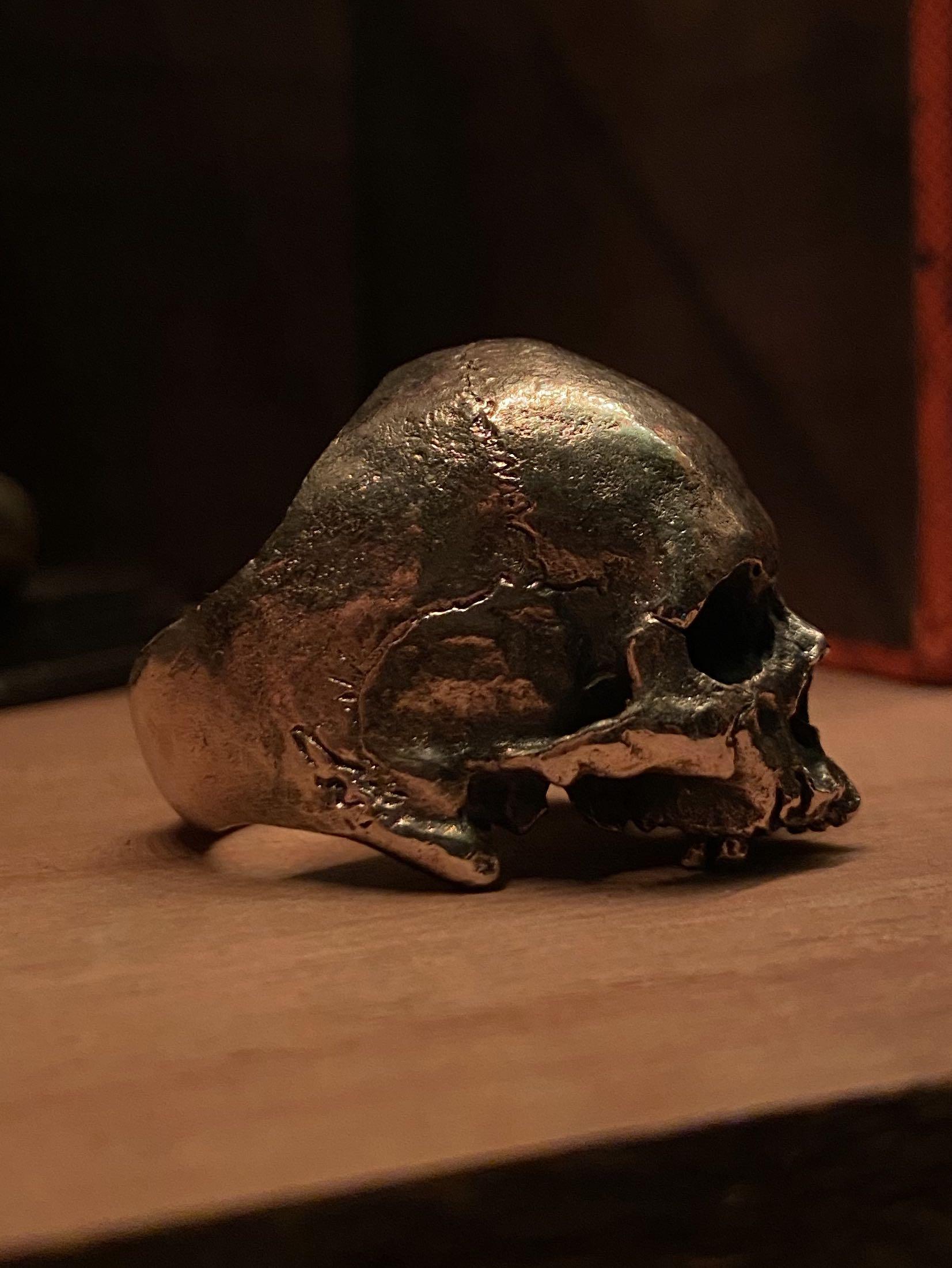 Into the fire jewelry skull ring