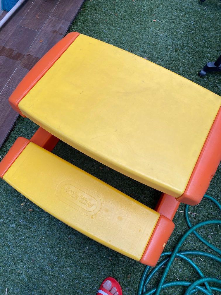Little tikes bench table, Babies & Kids, Baby Nursery & Kids Furniture