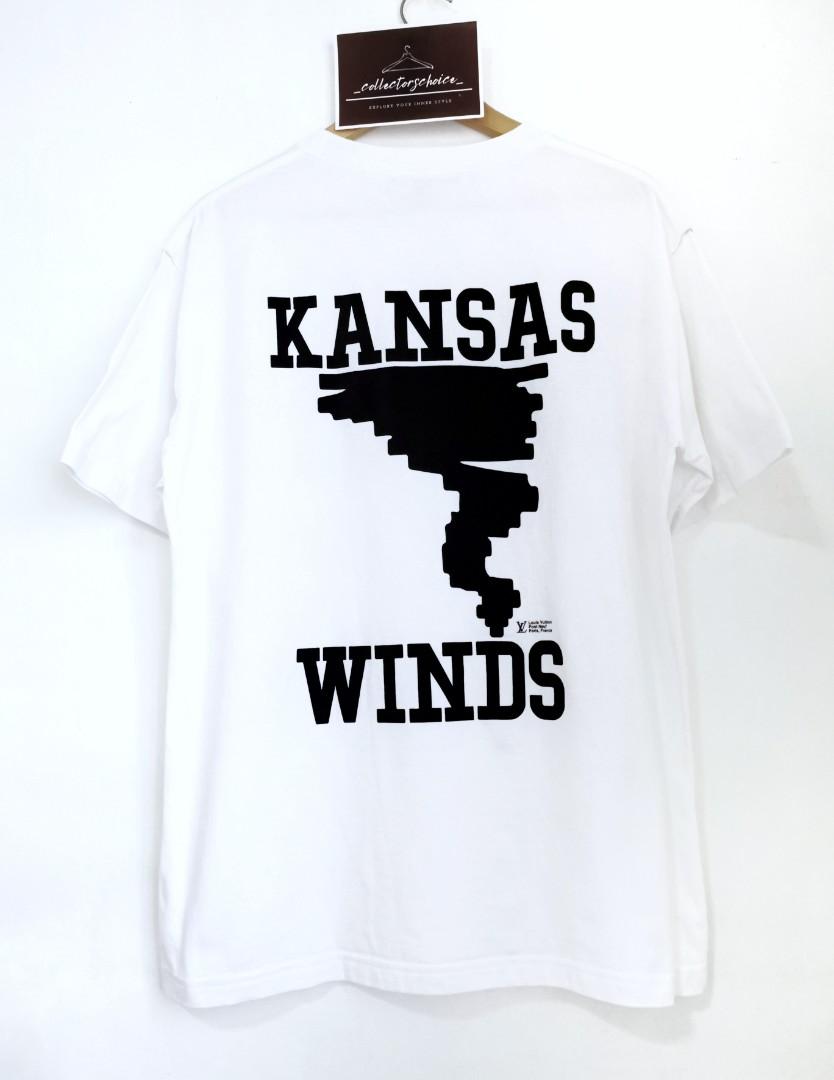 Sold at Auction: Louis Vuitton New Virgil Abloh - Kansas Wind Not Home  Men's Graphic T-Shirt XXS