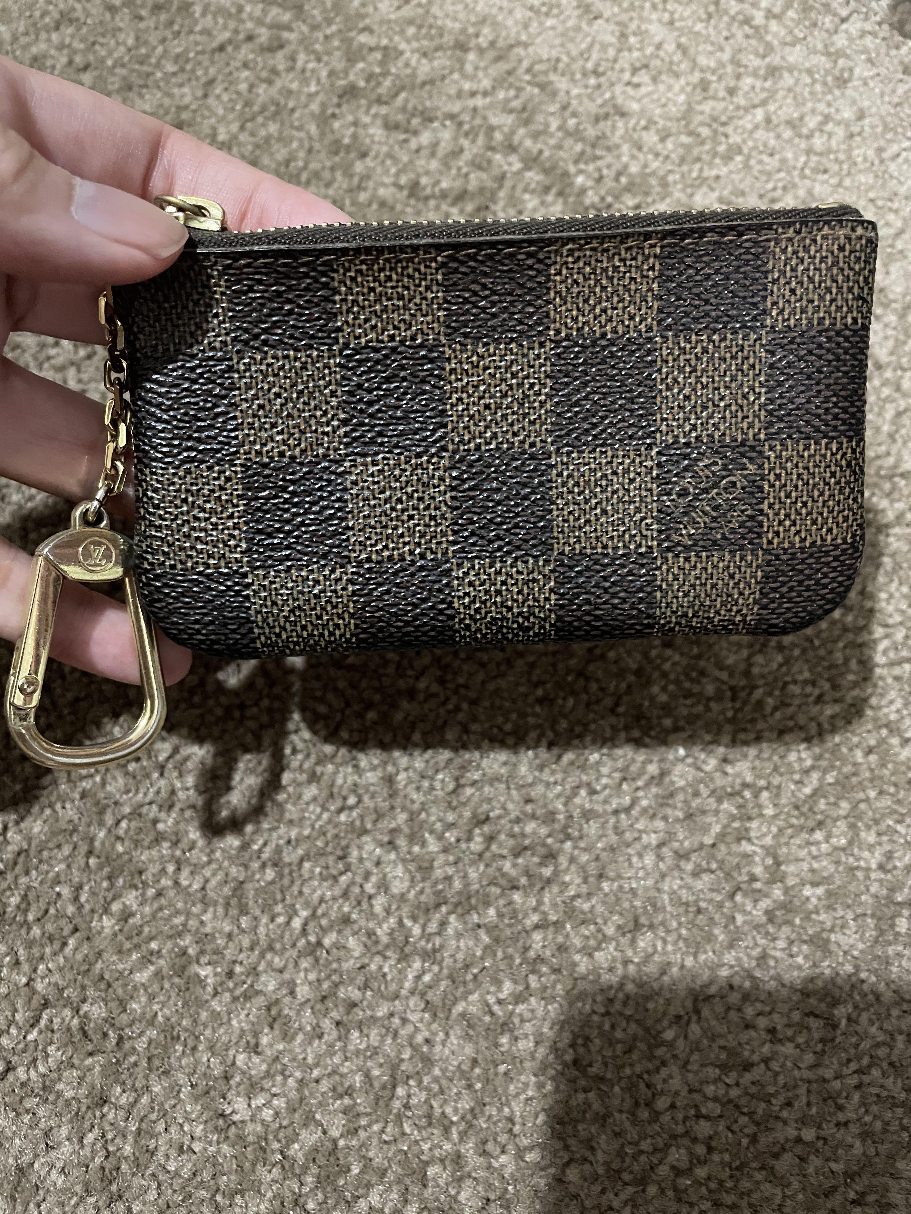 Louis Vuitton Damier Graphite Key and Coin Pouch