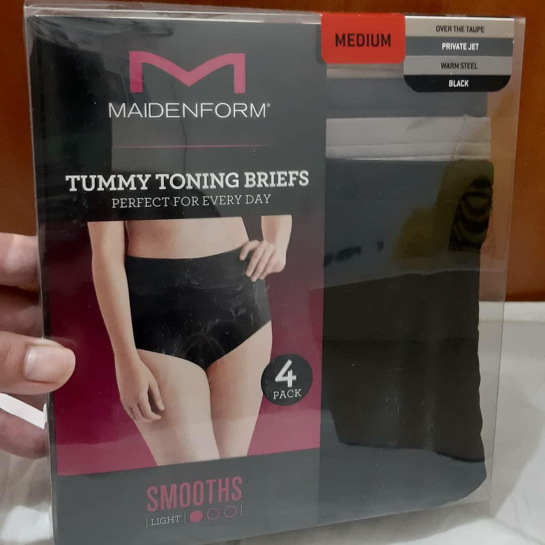 Maidenform Women 4-Pack Everyday Control Tummy Toning Brief Panties