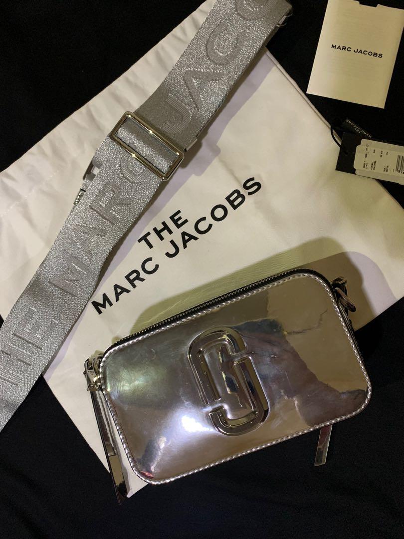 Marc Jacobs Snapshot Mirrored PVC Camera Bag, Luxury, Bags & Wallets on