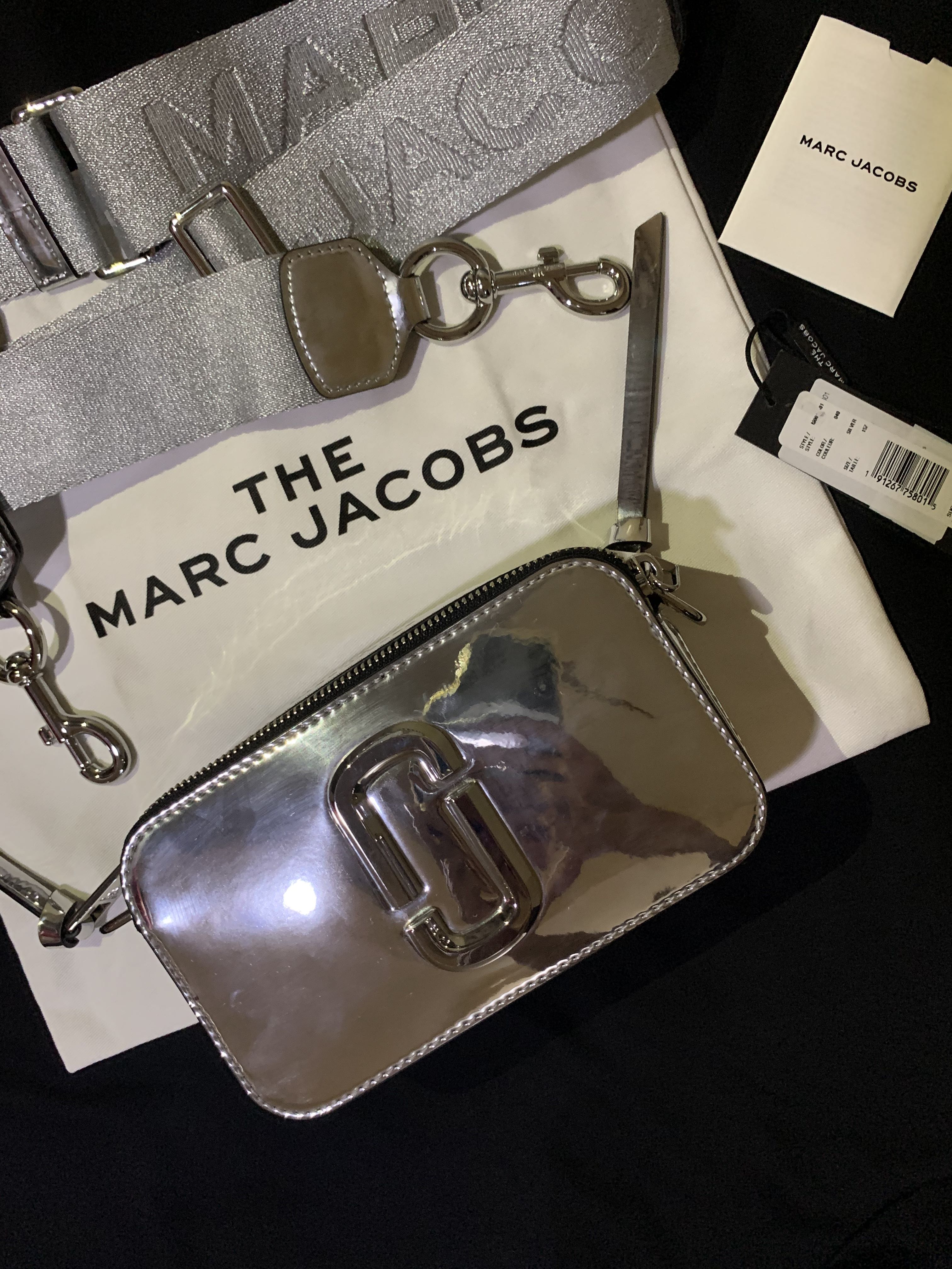 Marc jacobs snapshot mirrored bag on sale