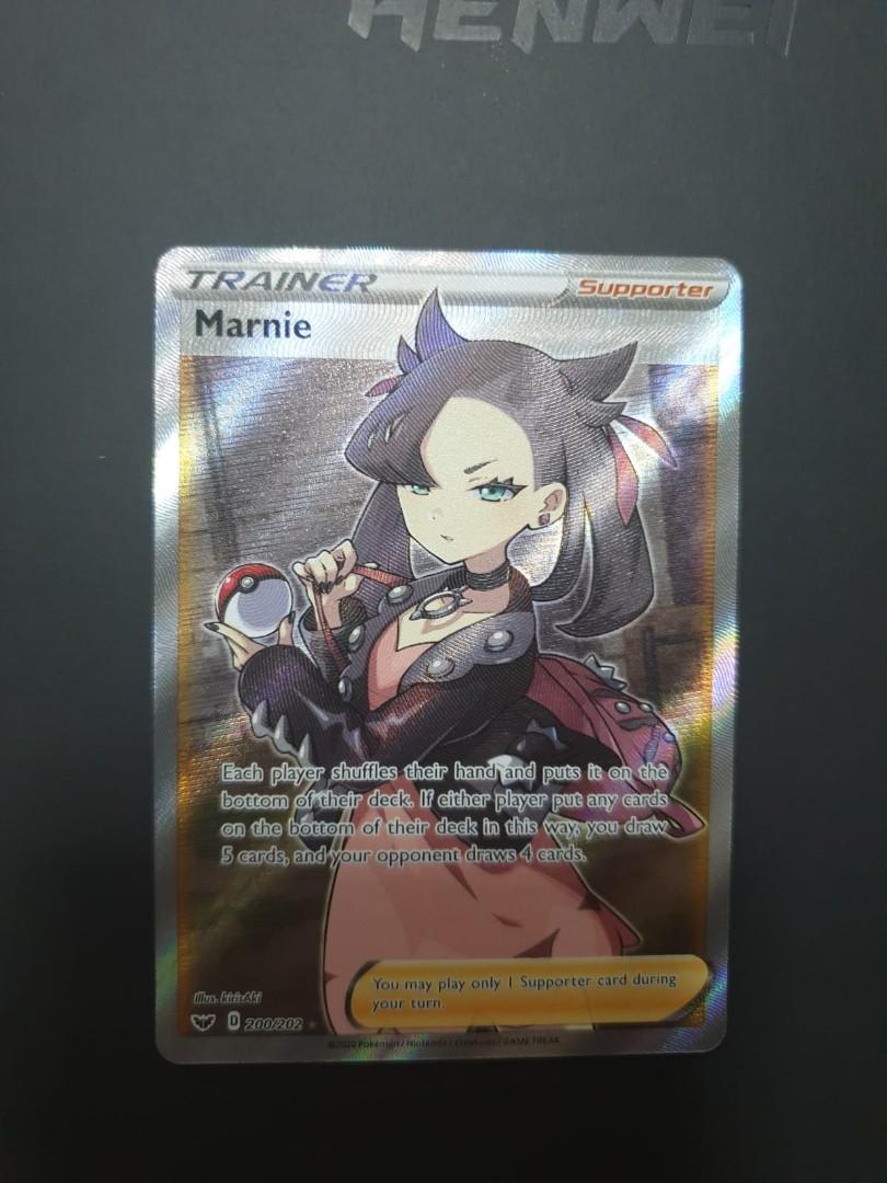 Marnie Full Art Pokemon, Hobbies & Toys, Toys & Games on Carousell