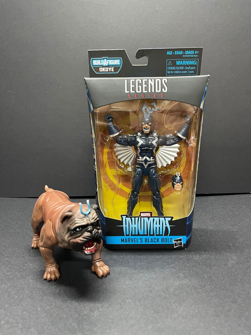 Marvel Legends BLACK BOLT LOCKJAW from SDCC 2016 Collector s