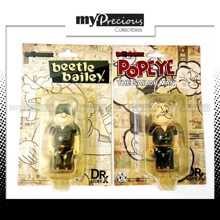 Medicom Bearbrick Be@rbrick 100% DRX Army Popeye The Sailor Man