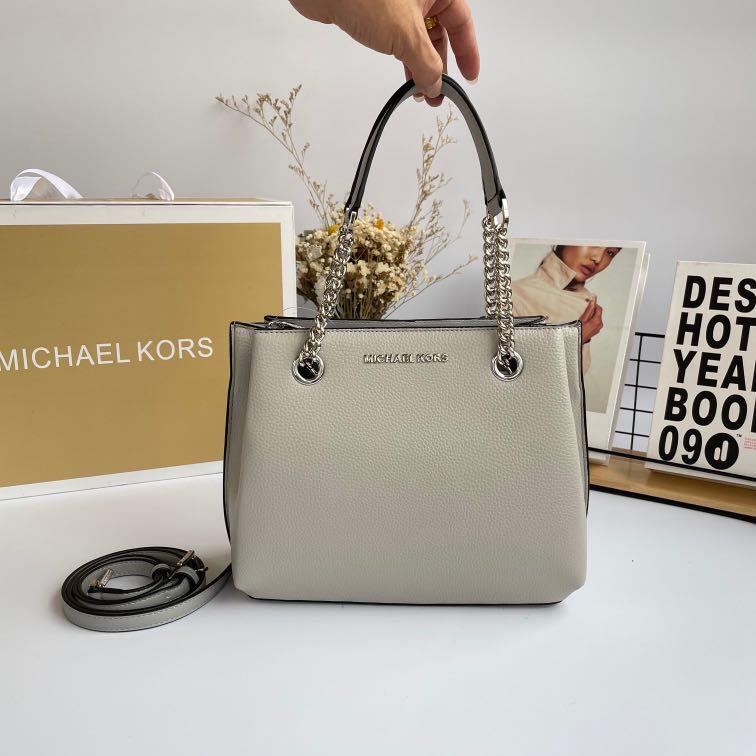 Michael Kors Arielle Medium Satchel, Women's Fashion, Bags & Wallets,  Clutches on Carousell