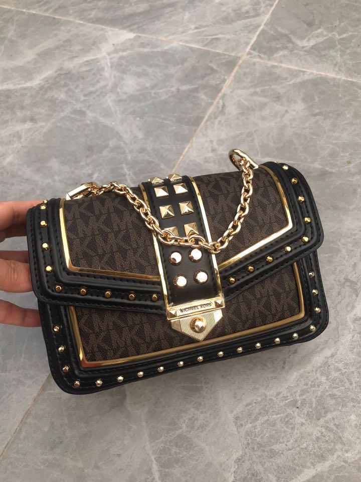 Michael Kors Soho Rivet Women s Fashion Bags Wallets Clutches on Carousell