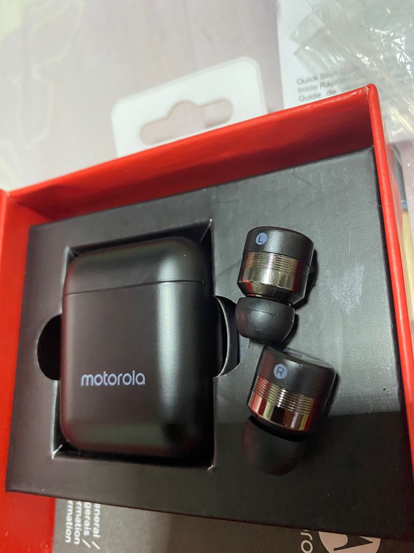 Audífonos inalámbricos motorola verve buds 110 black top