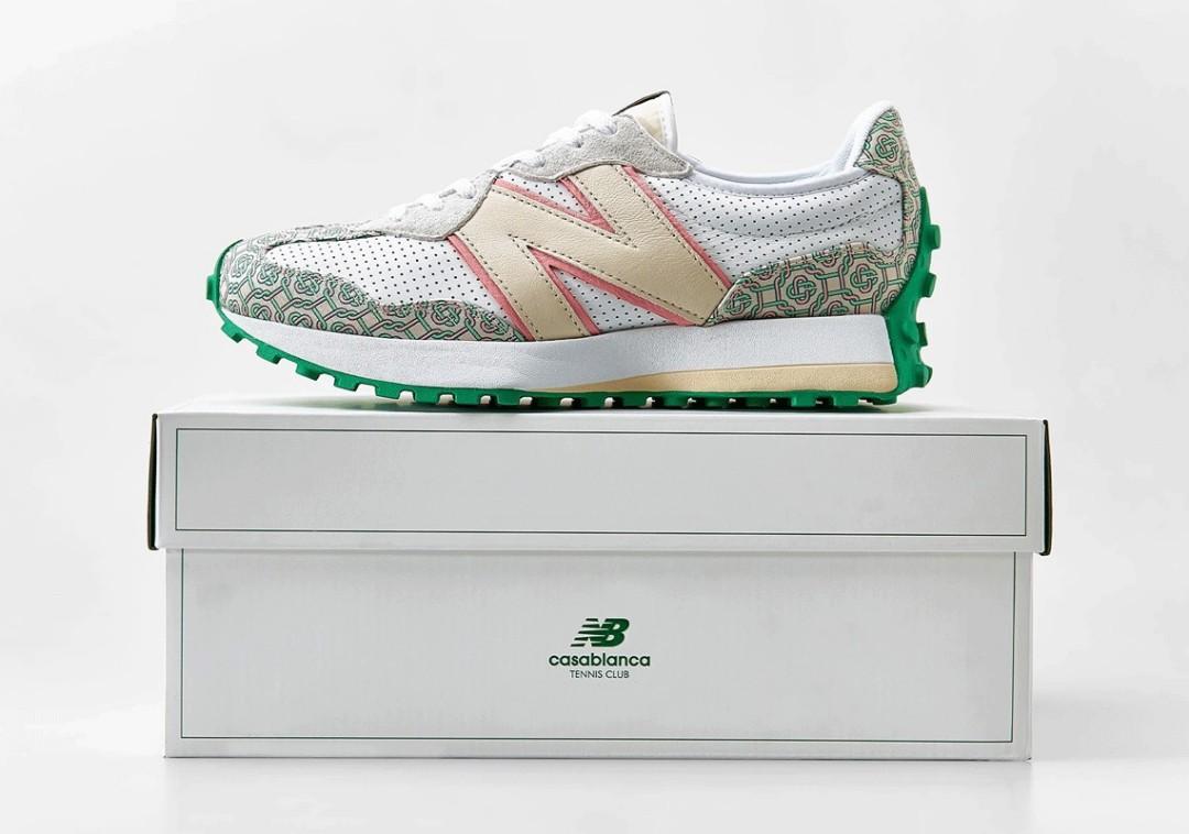 Casablanca x new hot sale balance 327 tennis club