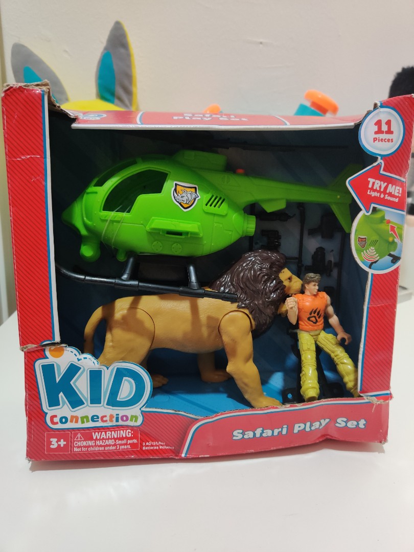 Kid connection safari hot sale playset