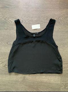 New with tags U2B Black Tank size small