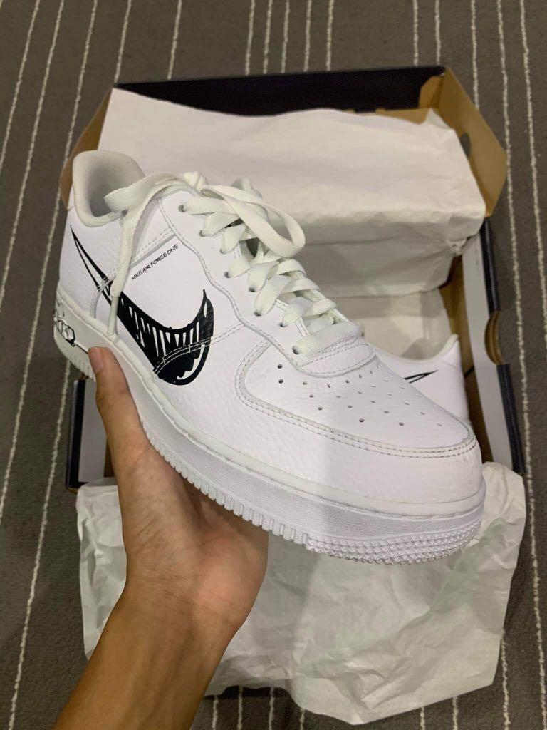 Air force one low outlet sketch