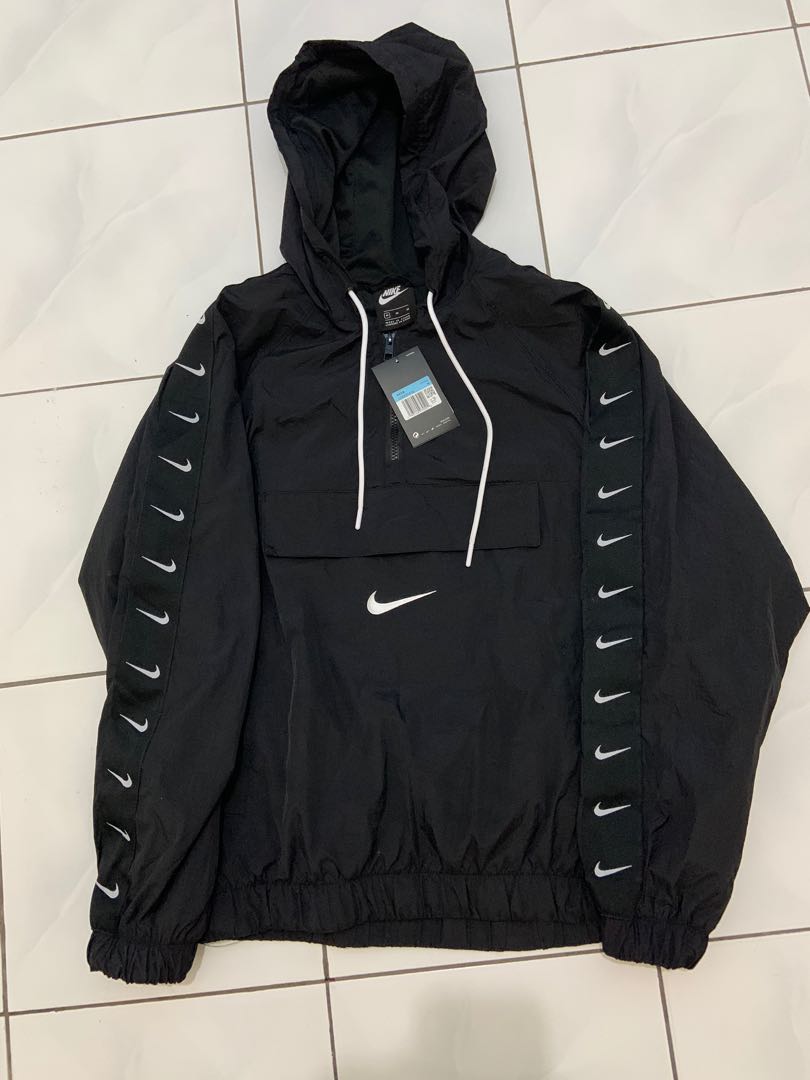Nike taped windbreaker sale