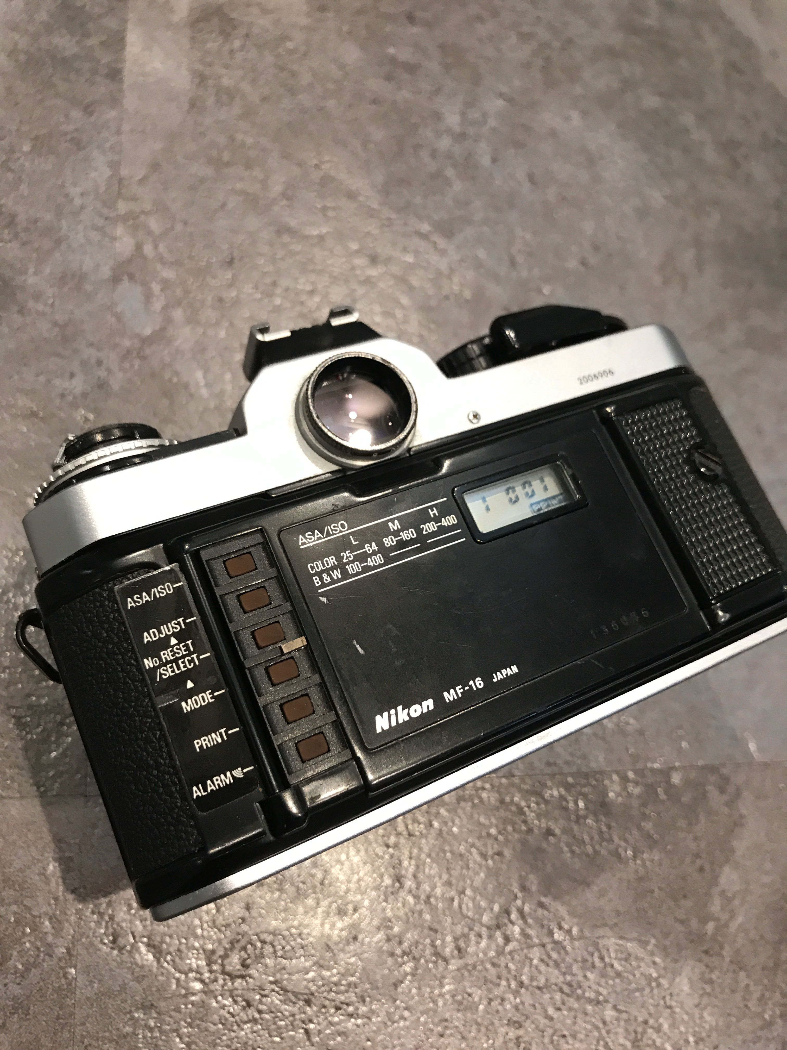 Nikon MF-16 日期背Date back FE FE2 FM FM2, 攝影器材, 鏡頭及裝備