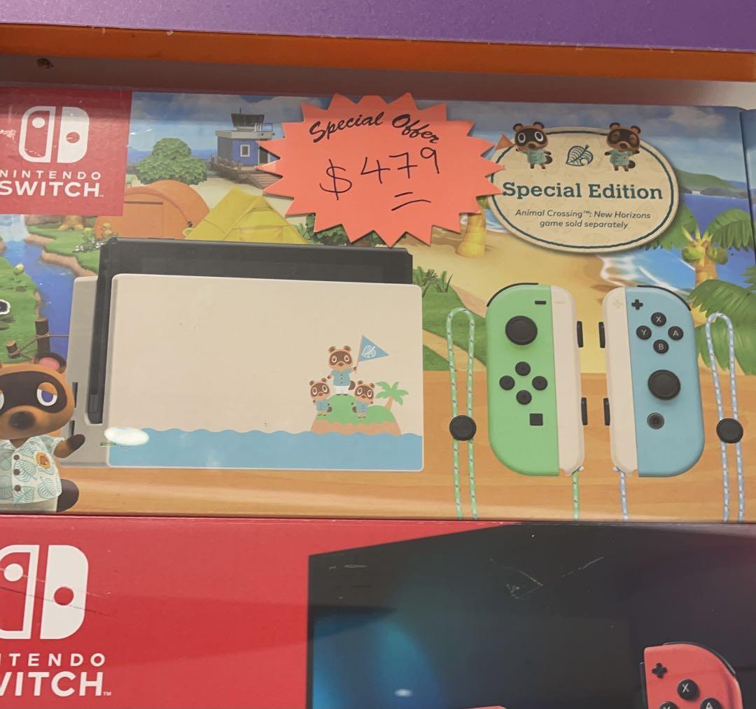 Animal crossing switch console usa