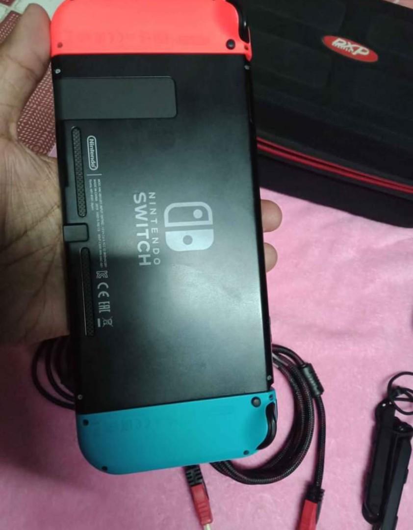 Nintendo Switch V2 Jailbreak 128gb with Accessories, Video Gaming