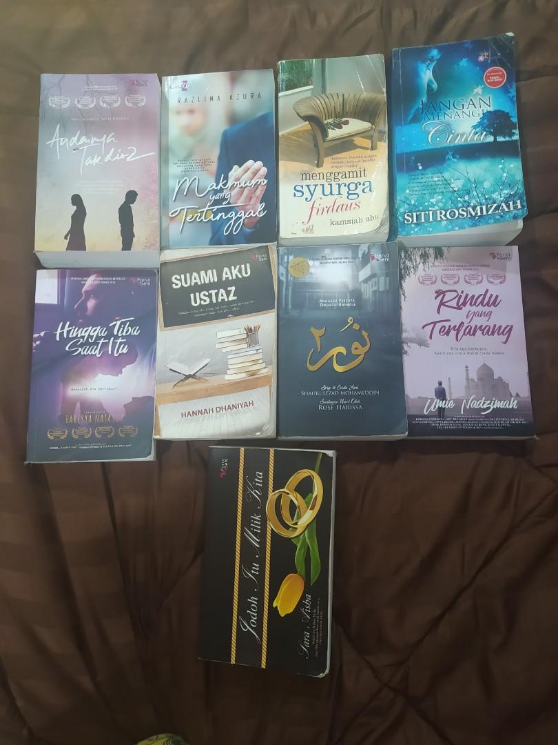Novel Melayu Preloved Books Stationery Books On Carousell