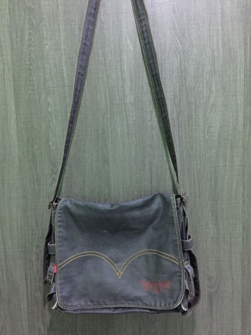 Original Levi s Denim Sling Bag Women s Fashion Bags Wallets