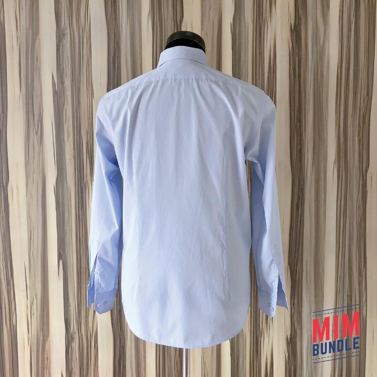 Paco Rabanne Plain Light Blue Shirt Men s Fashion Tops Sets