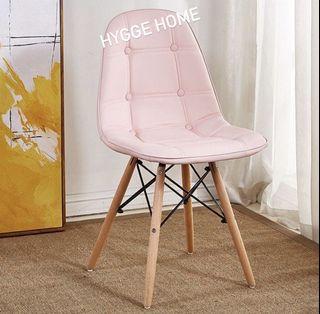 Pink Eames Button Chair
