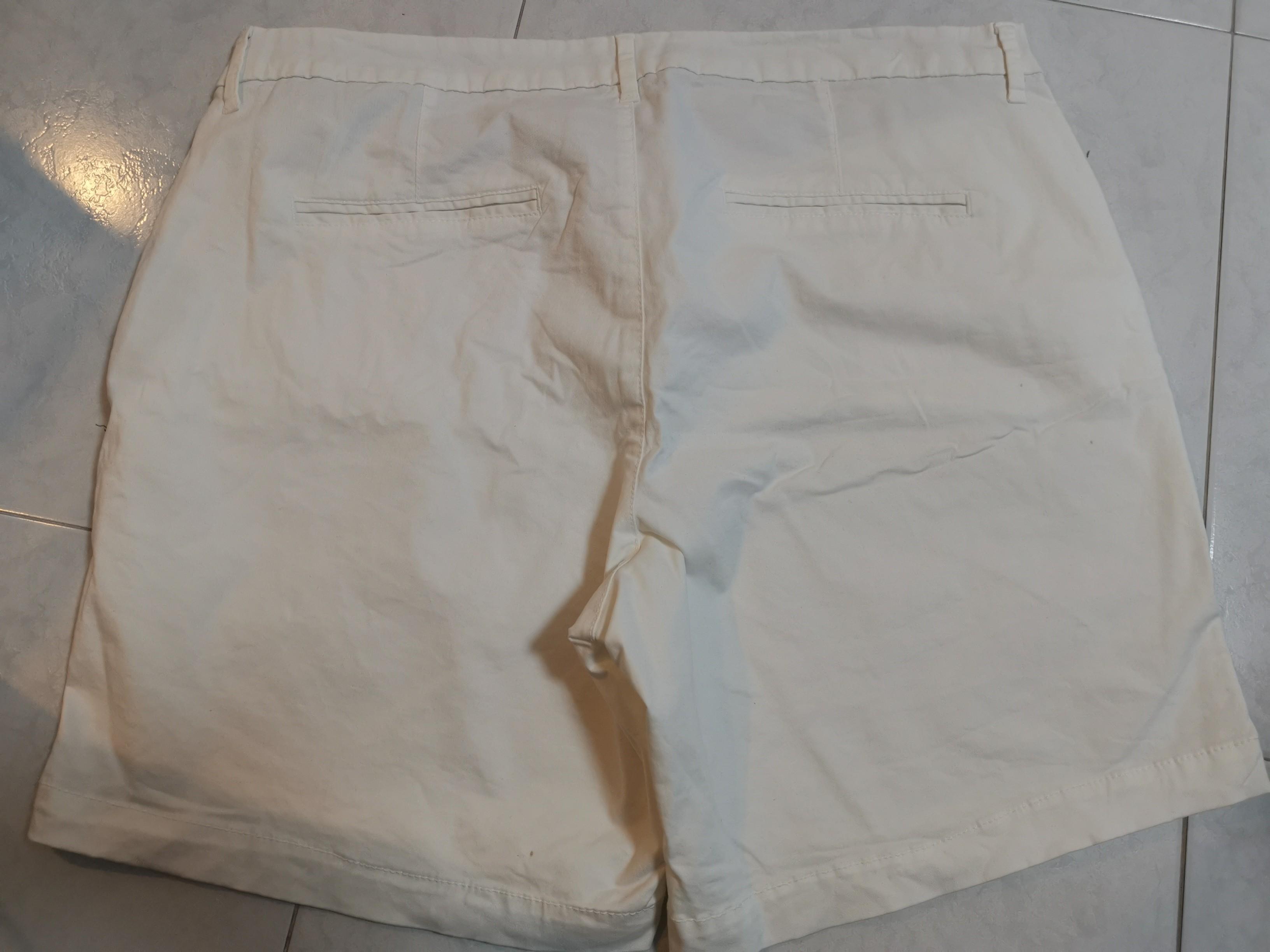 White shorts cheap size 16