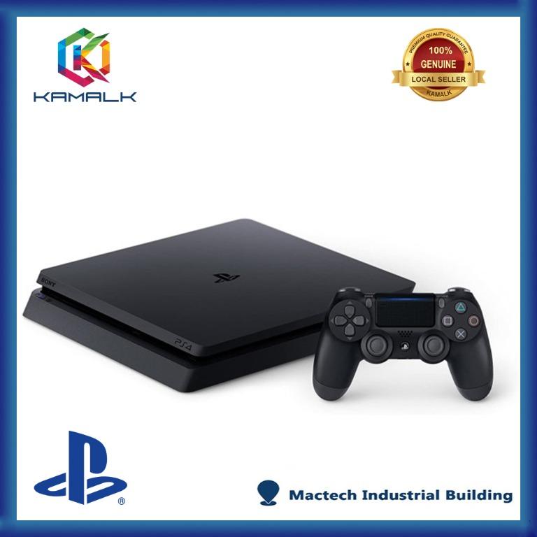 Ps4 Slim Console 500gb Jet Black Japanese Version Video Gaming Video Game Consoles Playstation On Carousell