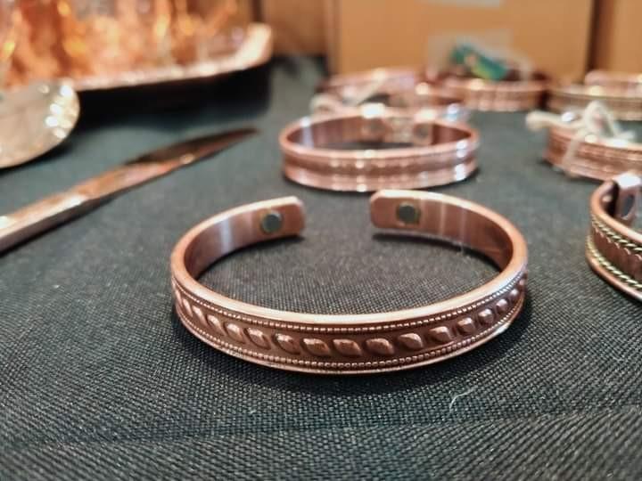 Pure Copper Om Namah Shivay Healing Bracelet/Kada For Women And Men /A —  Vastustoreonline