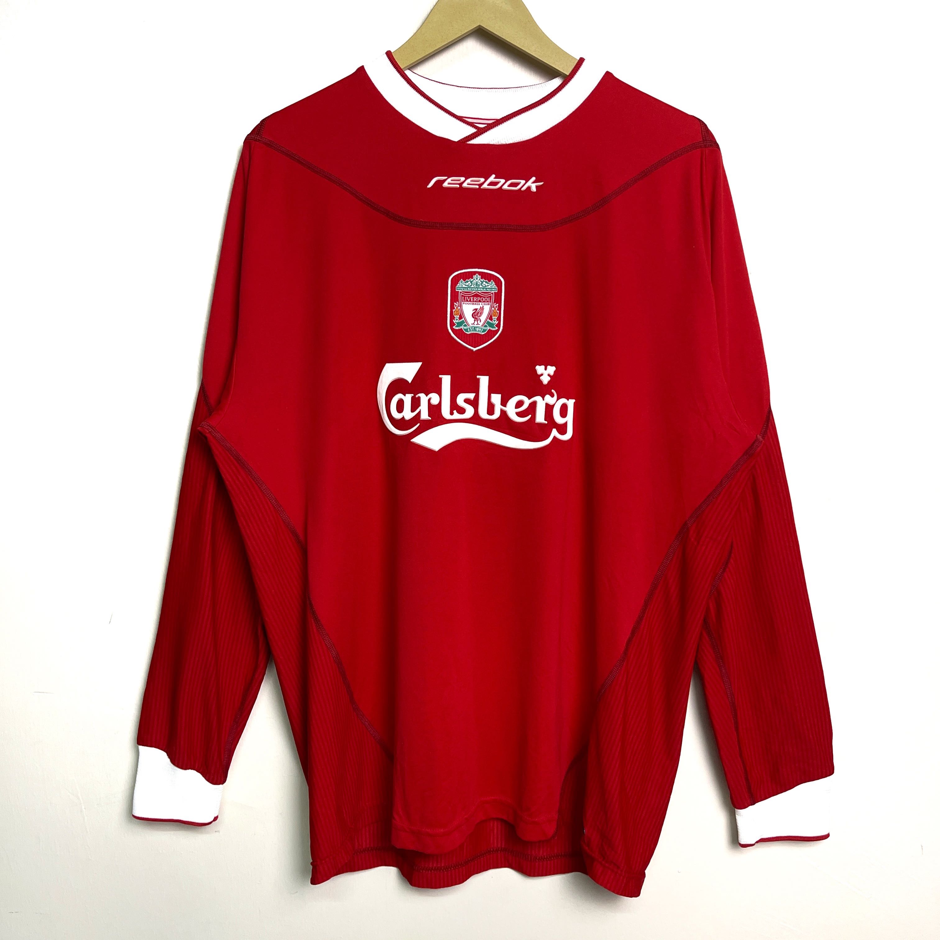 Reebok LiverPool Home Jersey Men s Fashion Tops Sets Tshirts