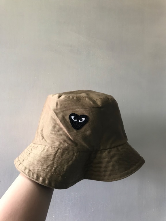 Cdg bucket hat new arrivals
