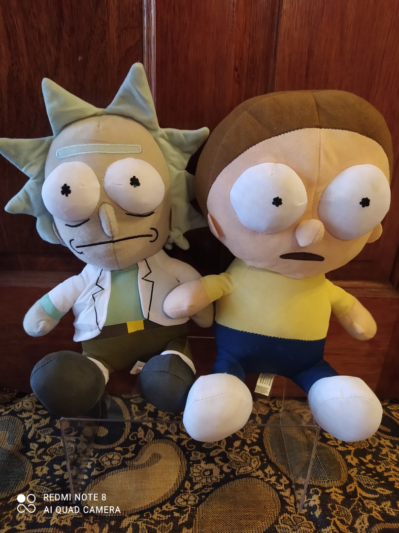 Rick & Morty plush, Hobbies & Toys, Toys & Games on Carousell