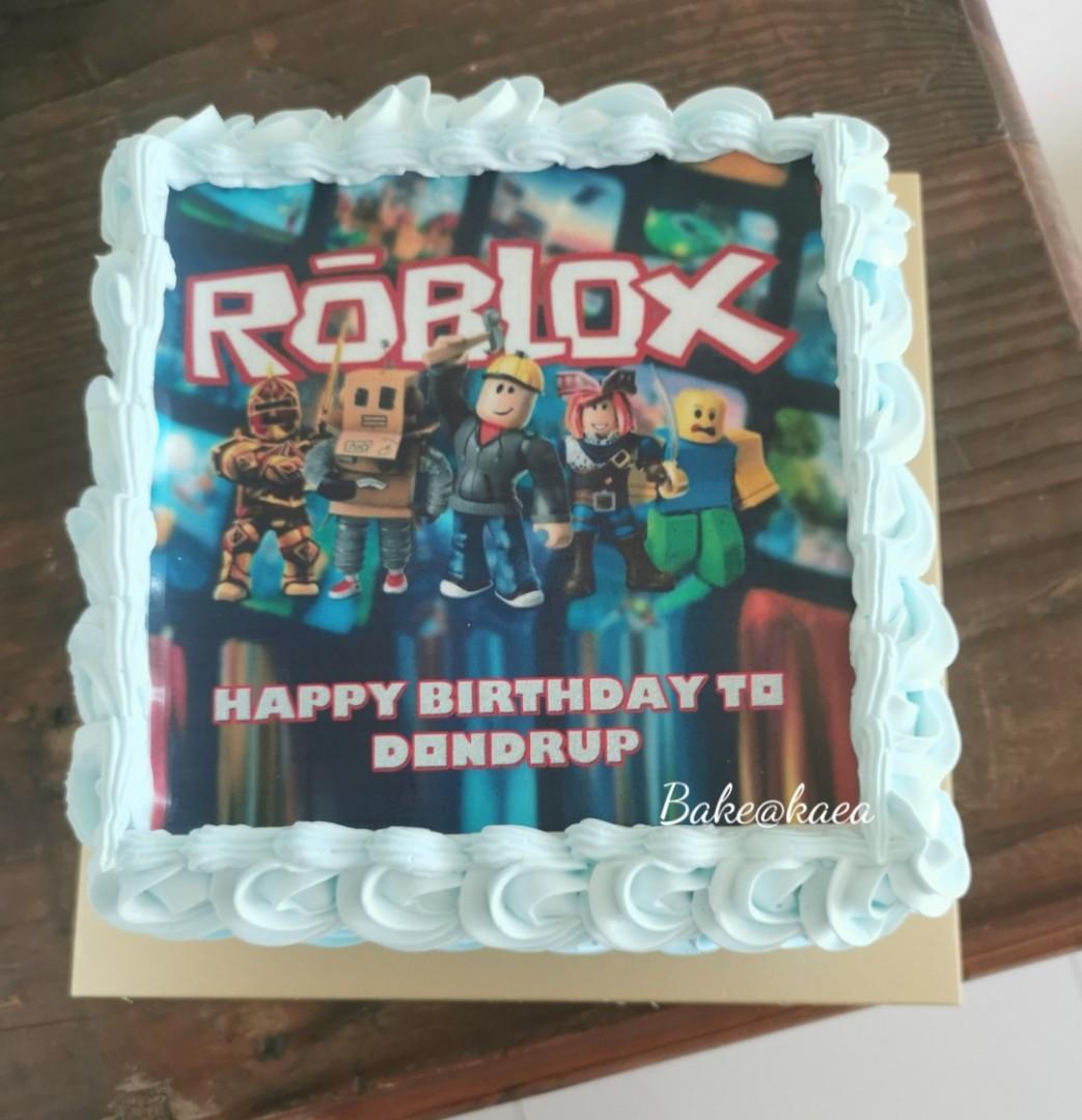 Roblox Image Cake Food Drinks Homemade Bakes On Carousell - birthday cake code roblox