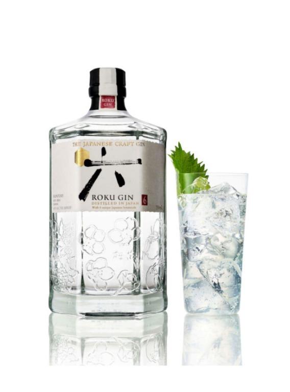Roku Gin Japanese Gin Roku Six 6 Suntory 700ml, Food & Drinks ...